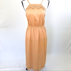 Esley peach dress